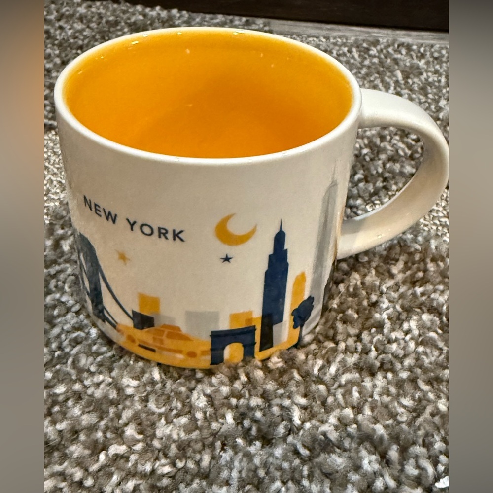 NWT Starbucks New York You Are Here Mug 14 oz YAH 2012 Box